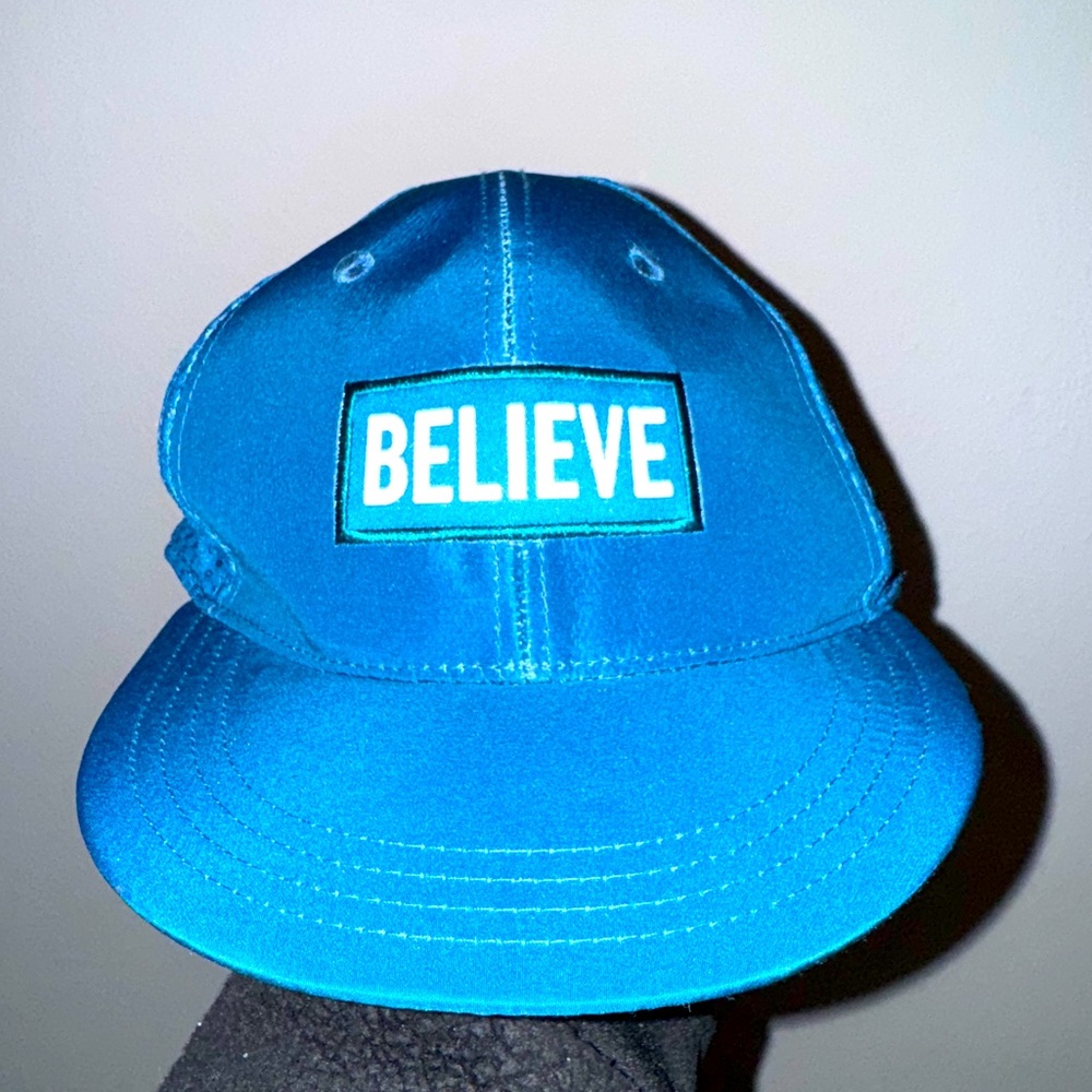Believe In The Run hat blue